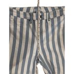 Good American New Blue & White Striped Cropped Women’s Jeans Pants size 10/30 Photo 11