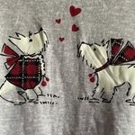 Laura Ashley Gray Long Sleeve Cozy Shirt small NWT Photo 1