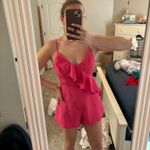 DO+BE Pink ruffle romper  Photo 1