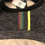 Nylora Black & White + Neon & Mesh Sports Bra Size XS Photo 2