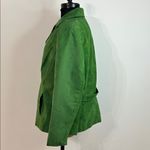 Evan Picone Evan-Picone Green Zip-Up Coat – Size 16 Photo 3