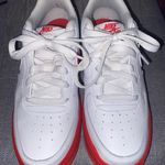 Nike Red & White  Air Force 1 Photo 0