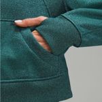 Lululemon Sparkly Green Half-Zip Scuba Hoodie in Spark Special Edition XS/S Photo 3