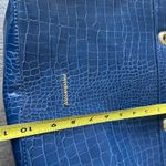 RoccoBarroco Blue Embossed Women's Bag - Excellent Condition-No stains or wear Photo 6