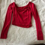 Amazon  Red Crop Top Trendy and Bold Photo 0