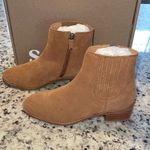 Soludos  Delancey Bootie Suede Tan Size 5.5 New In Box‎ Photo 5