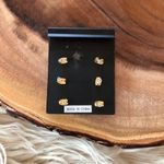 Nordstrom NWT Loren Olivia Gold Eye Stud Earring Set Photo 3