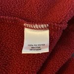 Merona Burgandy Fleece Zip up Jacket Medium Photo 12