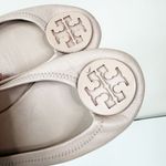 Tory Burch Minnie Travel Ballet Flats Womens 7 Leather Light Pink Photo 1
