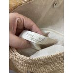 Mar Y Sol Lila Raffia Straw Bag Crossbody Purse Natural Handmade Boho Coastal Photo 5