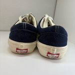 Vans  Pro Old Skool Sneakers Size 9.5 Womens 8 men’s Navy Blue Suede Photo 2
