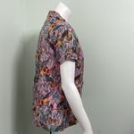 Plum Pretty Sugar Pink Bird Print Pajama Top Blue Photo 3