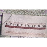 Expressions Women's Green‎ Purple Maxi Dress Size 14 50" Long x 20" Pit to Pit Green Photo 2