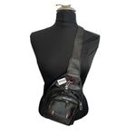 JinPing sports black Crossbody Chest Crossbody Bag Chest Crossbody NWOT Bag Ches Photo 11