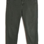 Vince  ladies army green distressed 5 pocket skinny jeans size 28 Photo 0