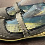 Ecco BIOM Natural Motion Mary Jane Shoes Gray Teal Mesh Size 39 US 8.5 Minimal Photo 0