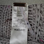 Free People  Womens Honey Cable Knit Oversized‎ Chunky Sweater XS Photo 3