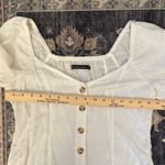 Abercrombie & Fitch White Button-Down Blouse Long Sleeve Women’s Size Small Photo 9