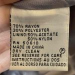 Anne Klein 2 Suits Womens Heathered Gray Stitched Edging Blazer Jacket Size 10 Photo 8