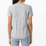 Lululemon Long Distance Short Sleeve Tee Incognito Camo SSL Silver Drop Alpine 4 Photo 2