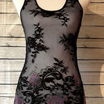Free People Intimately  Sheer Lace Tank Top Photo 0