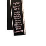 Victoria's Secret VSX Sport Wire Mesh Active Sport Bra Sz 32DD Purple Blck White Photo 6