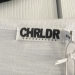 Chrldr Women’s White Long Sleeve ‘All I Need is Love’ Heart Shirt Black Size XS Photo 3