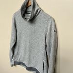 Nike  Dry Cowl Funnel Neck Pullover Top Heather Gray Medium Photo 5