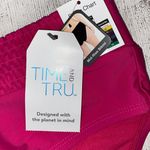 Time & Tru women 3X 24W-26W mid rise pull on bikini bottoms pink Brand new Elastic scrunch waist band Photo 1