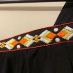 YA Los Angeles  black square neck embroidered blous Photo 3