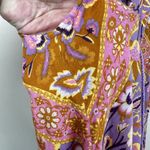 SPELL Lolita Lover Sleeveless Blouse Womens Large Floral Boho Retro Purple Photo 9