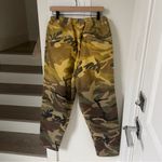 Free People x Dr Collectors Camo Corduroy Cropped Pants Photo 1