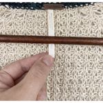 Free People Colorblock Chunky Knit Cardigan S Sweater Button Front Boho Photo 2