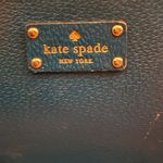 Kate Spade  Medium Satchel duffle purse in a beautiful teal color - used Photo 4