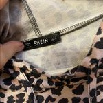 SheIn Animal Print Hoodie with Beige Accents size medium Photo 1