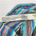 Free People Retro Babe colorful stripe deep-v halter knit bodysuit size M Photo 7