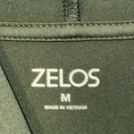 Zelos | Green & Pink Stripe Hooded Zip Up Track Jacket Women’s M Medium Photo 3