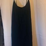 Old Navy Black Criss Cross Back Flowy Dress Photo 0