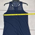 Athleta  Women Athletic Navy Blue Tank Top Size Medium. Photo 8