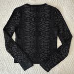 ZARA Animal Print 2-Piece Jacquard Sweater & Skirt Set Size Small Photo 7