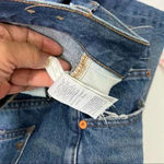 Madewell  Womens Blue Distressed Cropped Classic Straight Leg Jeans Size 32 Photo 10