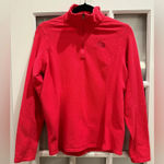 The North Face  Women’s Dark Coral Fleece Pullover Sweatshirt Size Medium M Photo 0