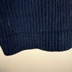 Sincerely Jules Size XL Ribbed Knit Crop Top Embellished Jewels LS Black Silver Photo 4