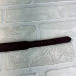 Justin Boots  Leather Belt Womens 30 Brown Silver Concho‎ Button Buckle Top Grain Photo 4