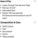 Levi's Levi’s 94 Baggy Cargo Pants in Army Green Photo 9