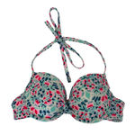 Aerie  34B Floral Bikini Top Padded Swimwear Pool Beach Cute Photo 0