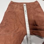 SheIn  High Rise Corduroy Pants Womens Size 2 Pink Orange Casual Trouser Fall Photo 5