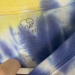 Ivory Ella  Tie Dye Rainbow Long Sleeve Cotton Casual T-Shirt Medium Colorful Photo 1