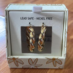 House‎ of Harlow 1960 Gold Earrings Photo 0