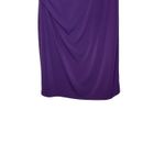 Vince Camuto Women's Bodycon Dress Studded Sleeve Back Zip Purple Size 12 Photo 3